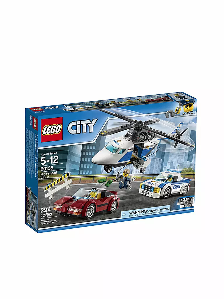 LEGO | City - Rasante Verfolgungsjagd 60138 | 