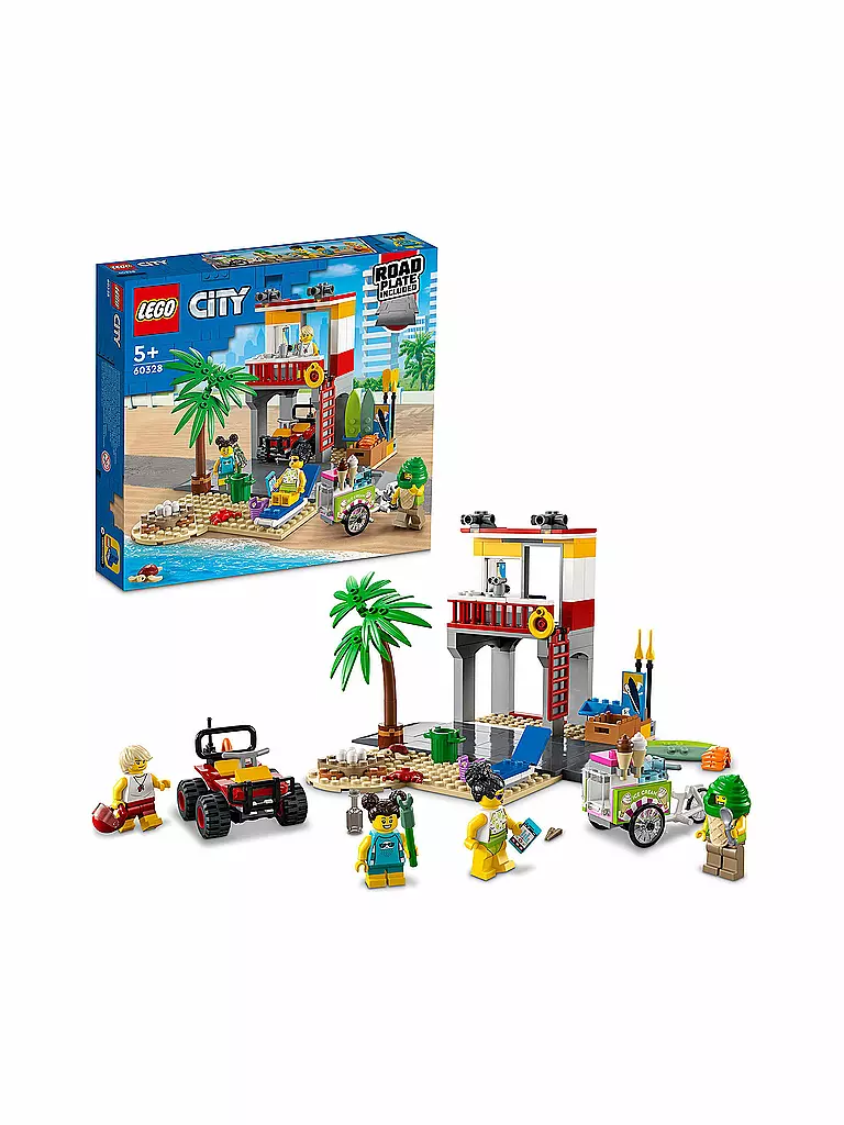 LEGO | City - Rettungsschwimmer-Station 60328 | keine Farbe