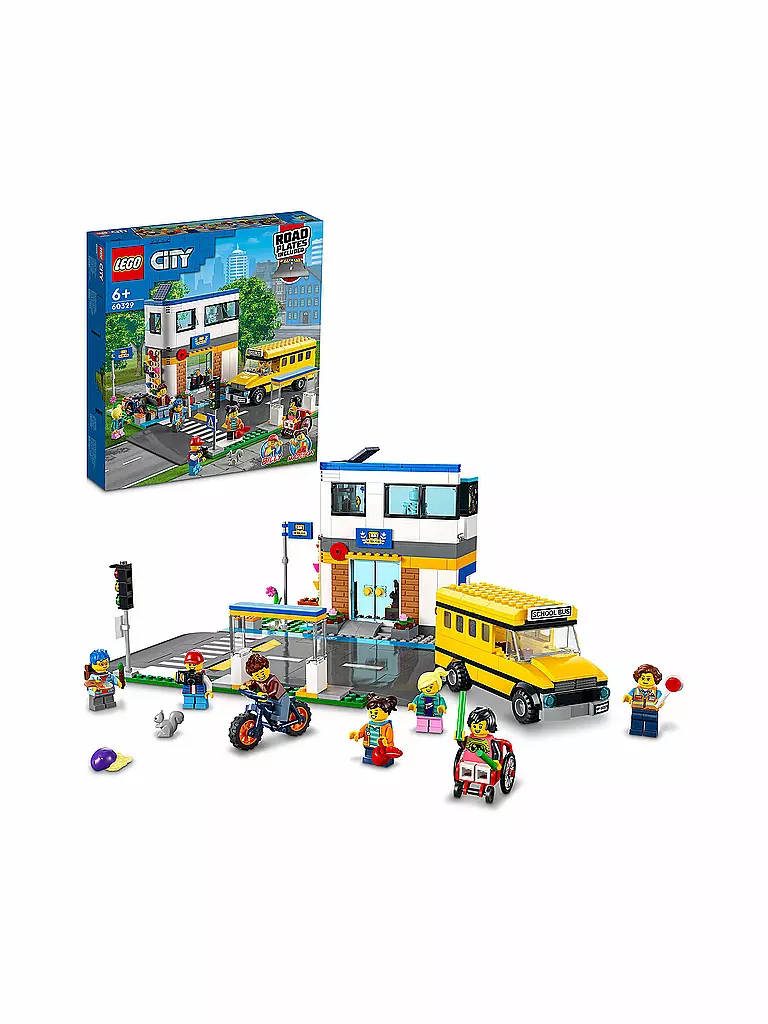 LEGO | City - Schule mit Schulbus 60329 | keine Farbe