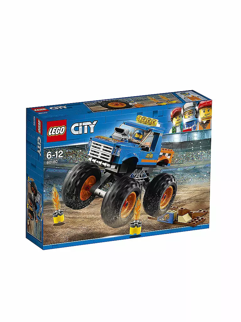 LEGO | City - Starke Fahrzeuge Monster-Truck 60180 | transparent