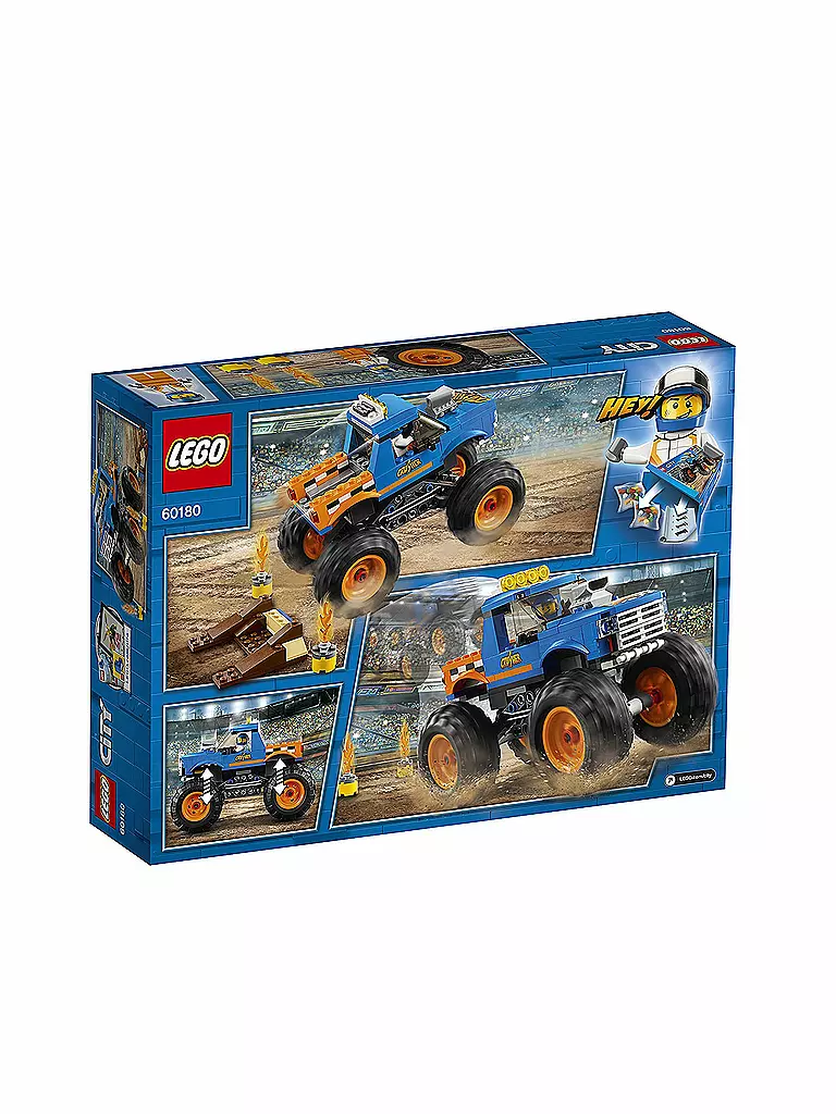 LEGO | City - Starke Fahrzeuge Monster-Truck 60180 | transparent