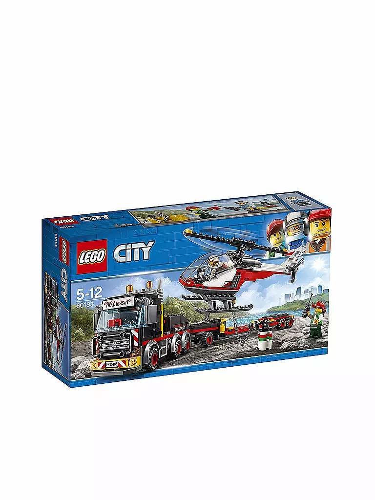 LEGO | City - Starke Fahrzeuge Schwerlasttransporter 60183 | transparent