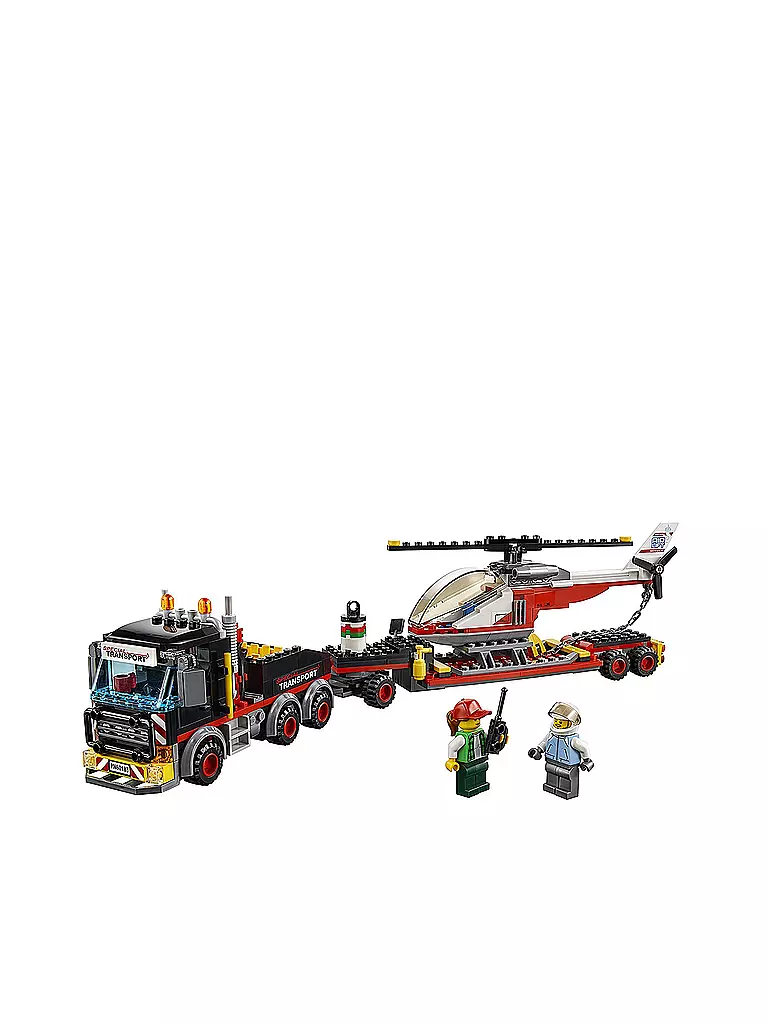 LEGO | City - Starke Fahrzeuge Schwerlasttransporter 60183 | transparent