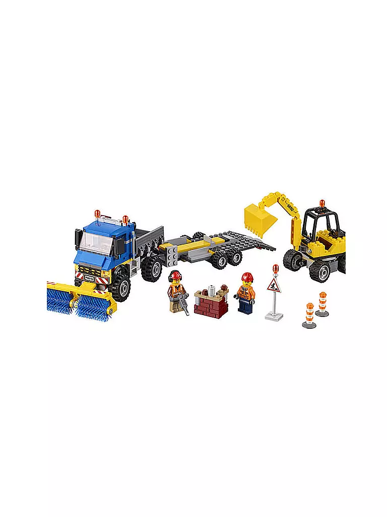 LEGO | City - Strassenreiniger und Bagger 60152 | 