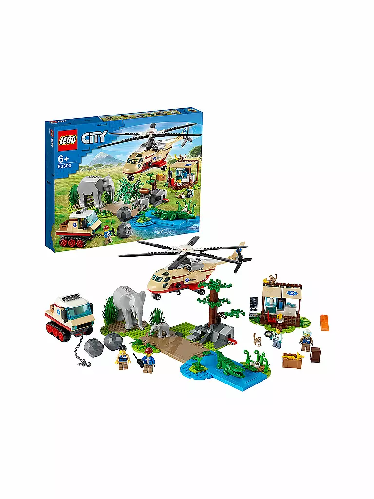 LEGO | City - Tierrettungseinsatz 60302 | keine Farbe