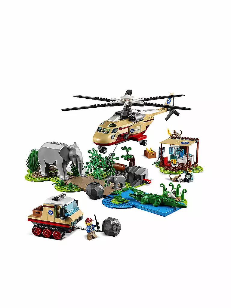 LEGO | City - Tierrettungseinsatz 60302 | keine Farbe