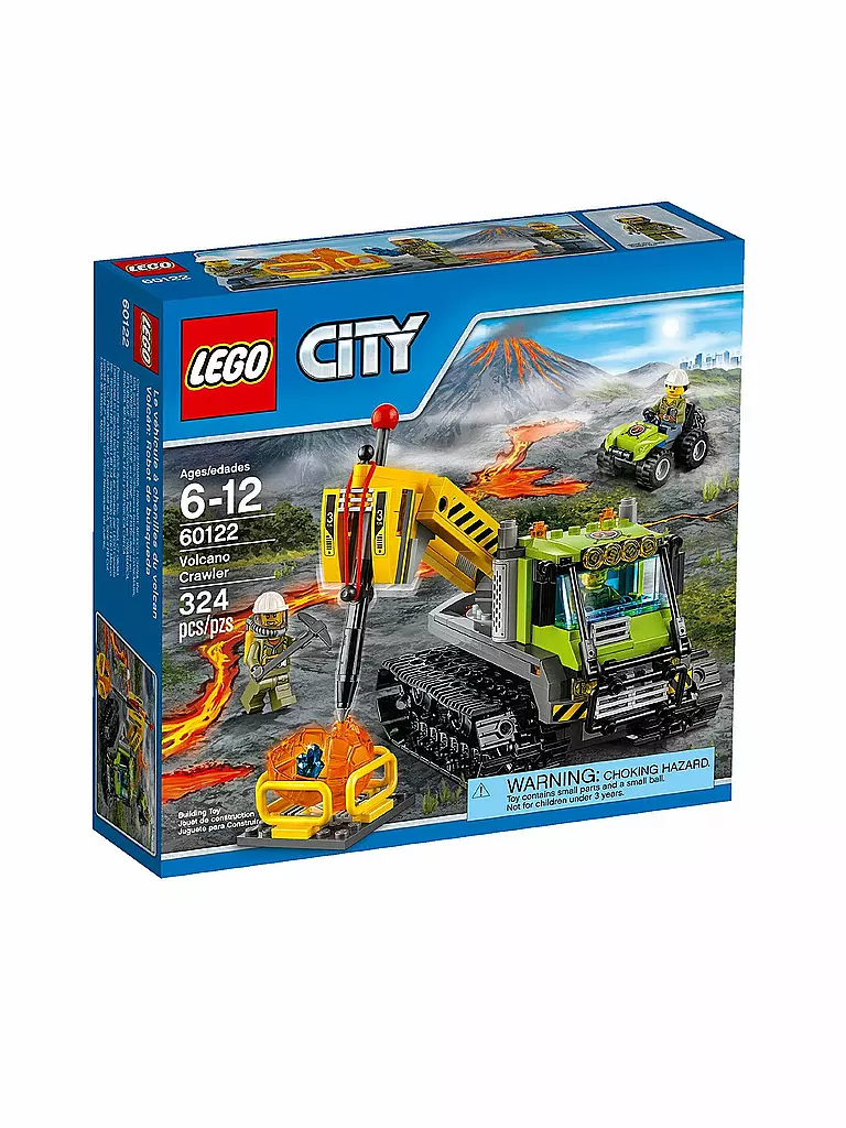 LEGO | City - Vulkan Raupe 60122 | 