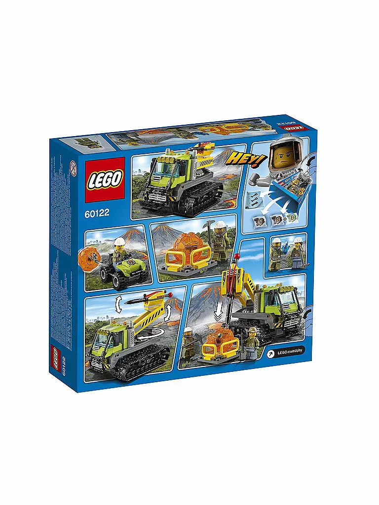LEGO | City - Vulkan Raupe 60122 | 