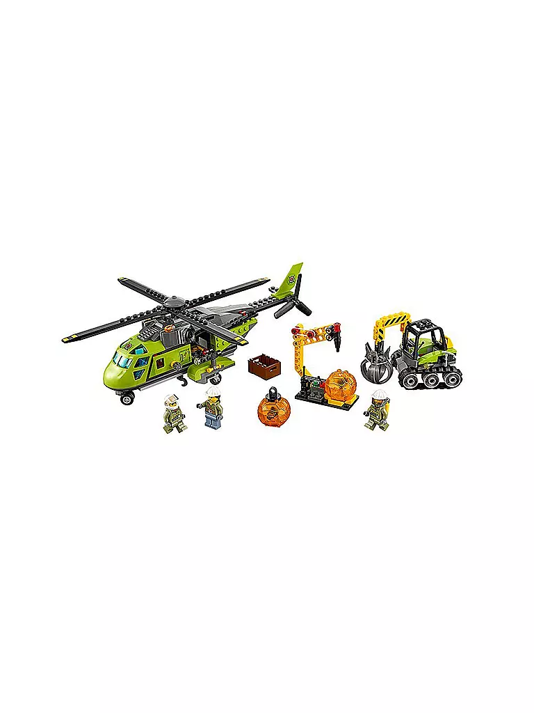LEGO | City - Vulkan Versorgungshelikopter 60123 | 