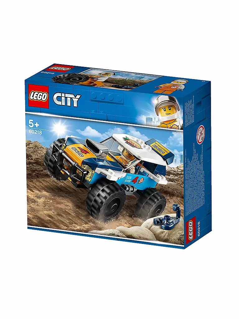 LEGO | City - Wüsten-Rennwagen 60218 | transparent