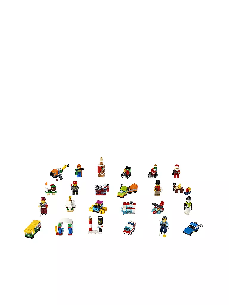 LEGO | City Adventskalender 60303 | keine Farbe