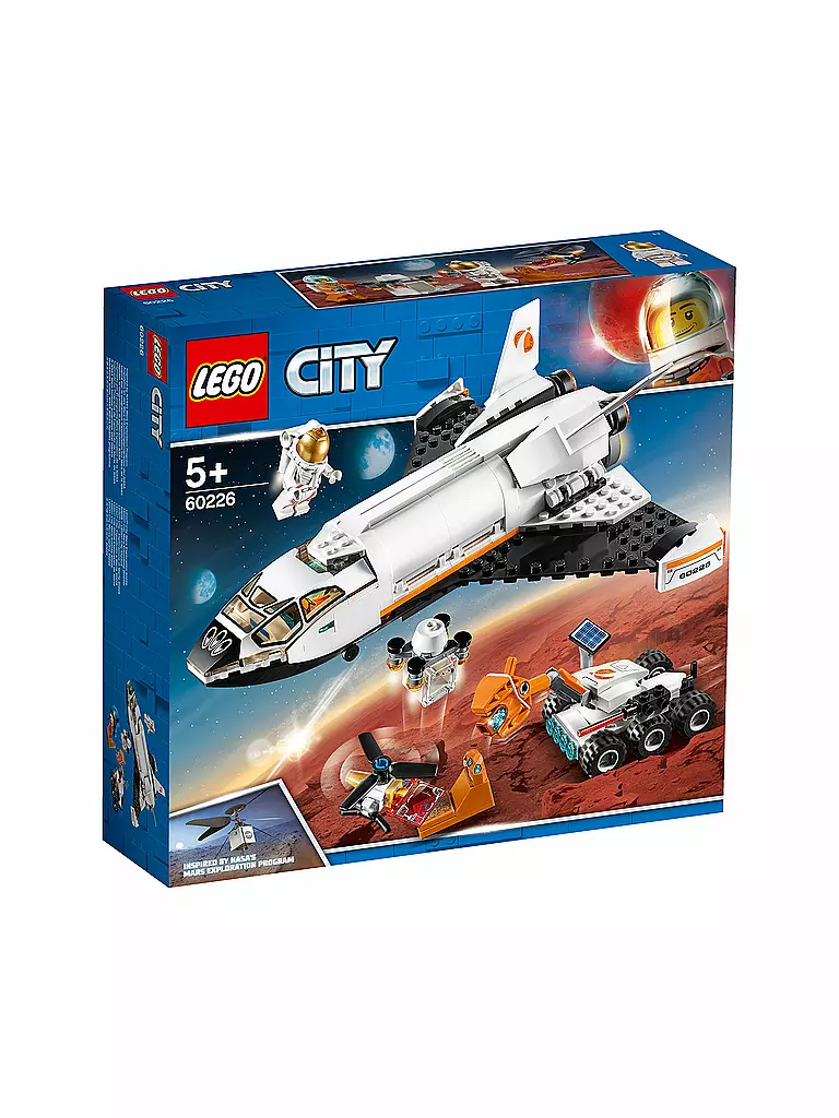 LEGO | City Weltraumhafen - Mars-Forschungsshuttle 60226 | keine Farbe