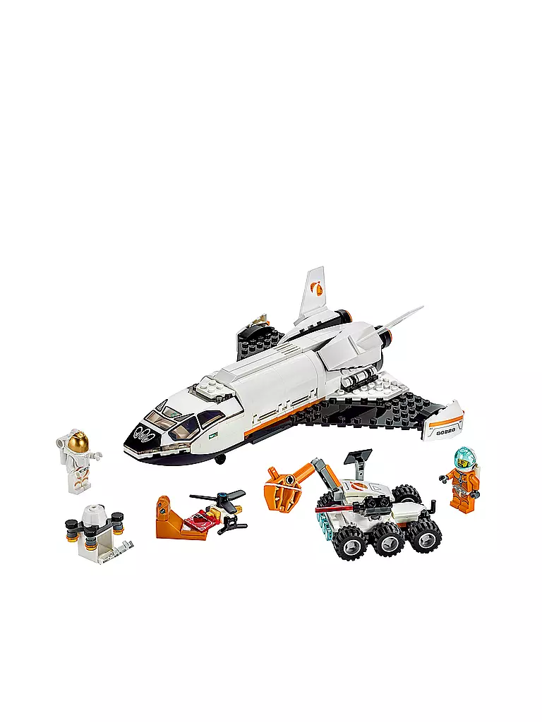 LEGO | City Weltraumhafen - Mars-Forschungsshuttle 60226 | keine Farbe