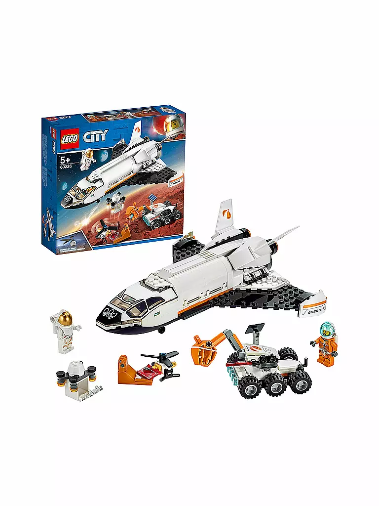 LEGO | City Weltraumhafen - Mars-Forschungsshuttle 60226 | keine Farbe