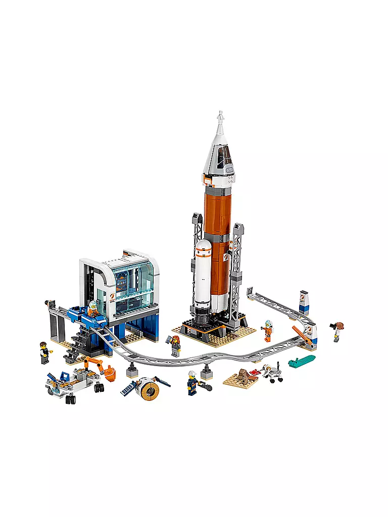 LEGO | City Weltraumhafen - Weltraumrakete mit Kontrollzentrum 60228 | 