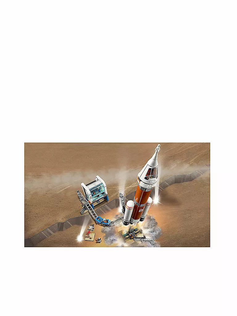 LEGO | City Weltraumhafen - Weltraumrakete mit Kontrollzentrum 60228 | 