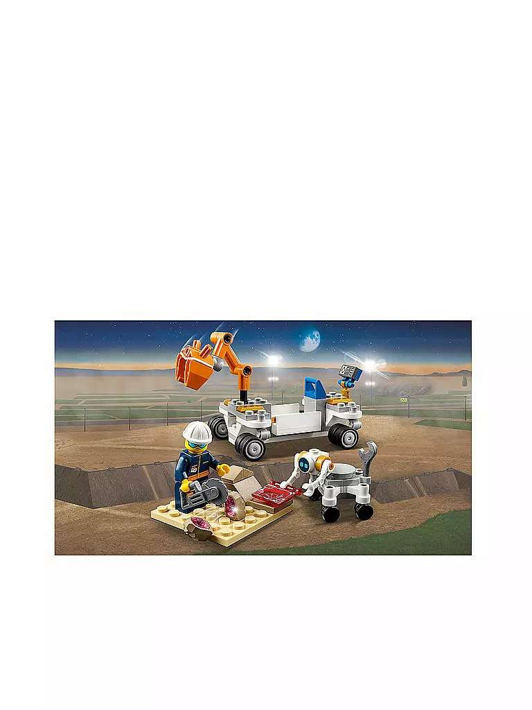 LEGO | City Weltraumhafen - Weltraumrakete mit Kontrollzentrum 60228 | 