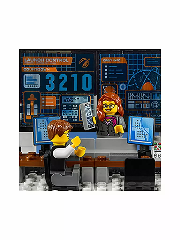 LEGO | City Weltraumhafen - Weltraumrakete mit Kontrollzentrum 60228 | 
