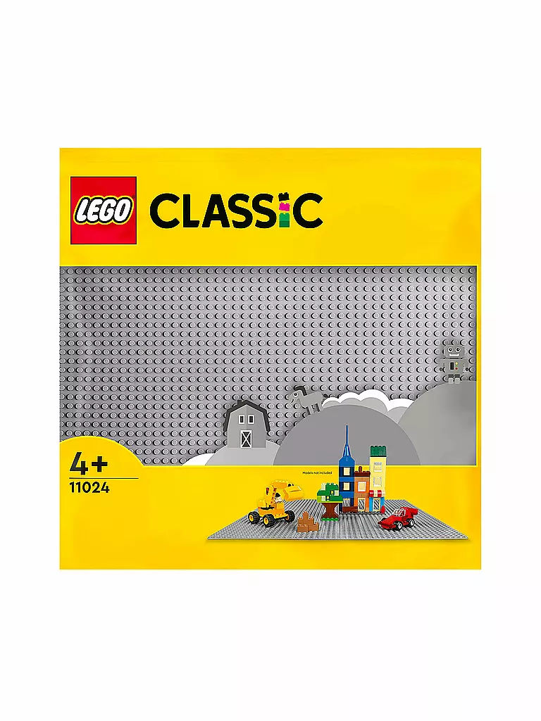 LEGO | Classic - Graue Bauplatte 11024 | grau