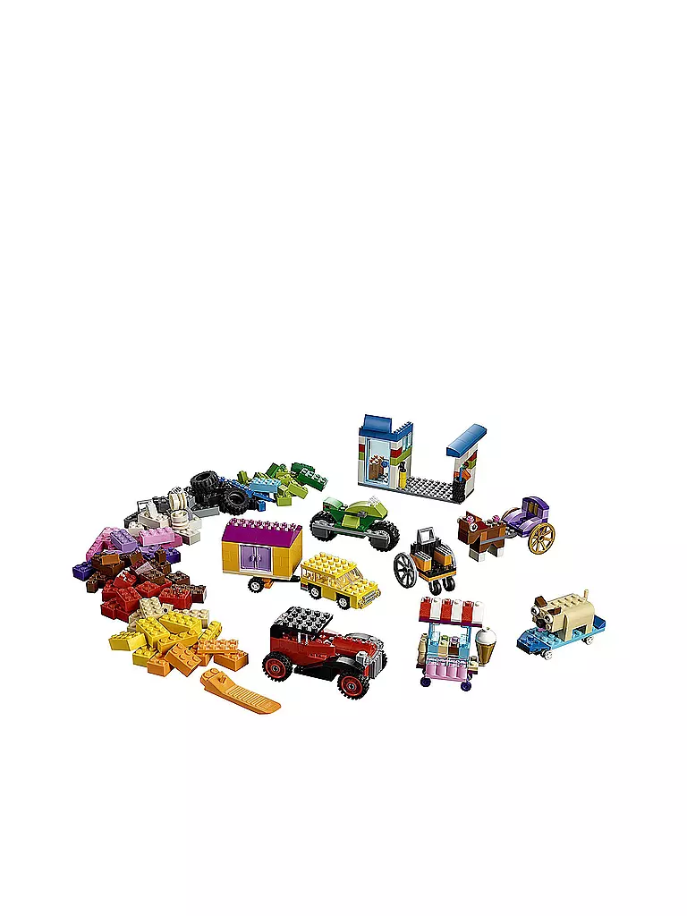 LEGO | Classic - Kreativ-Bauset Fahrzeuge 10715 | keine Farbe