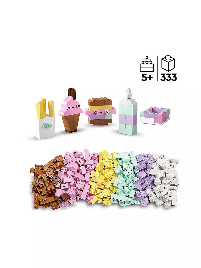 LEGO | Classic - Pastell Kreativ-Bauset 11028 | keine Farbe