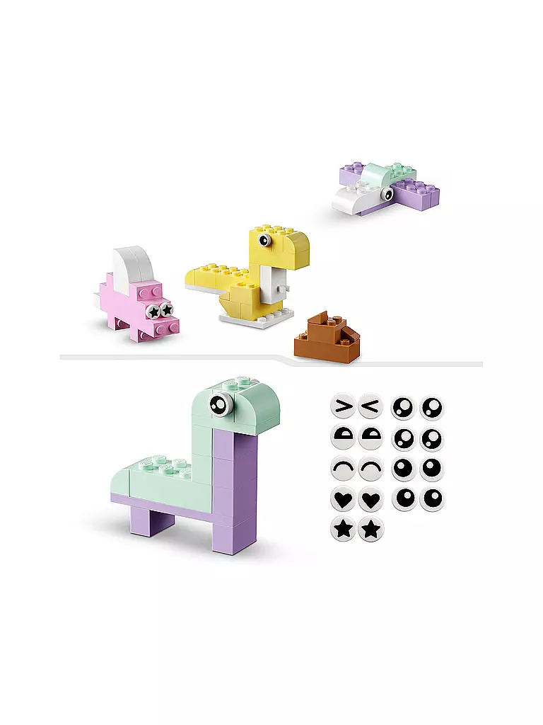 LEGO | Classic - Pastell Kreativ-Bauset 11028 | keine Farbe