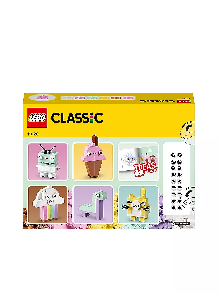 LEGO | Classic - Pastell Kreativ-Bauset 11028 | keine Farbe
