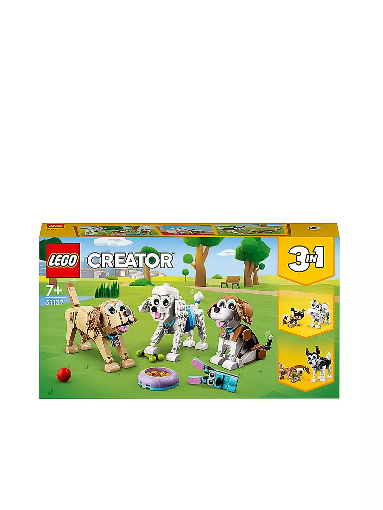 LEGO | Creator -  3in1 31137 Niedliche Hunde 31137 | keine Farbe