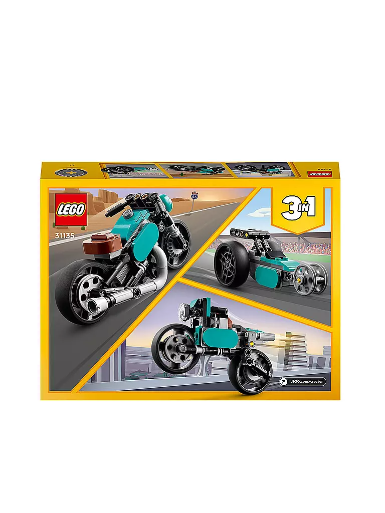 LEGO | Creator - 3in1 31135 Oldtimer Motorrad  | keine Farbe