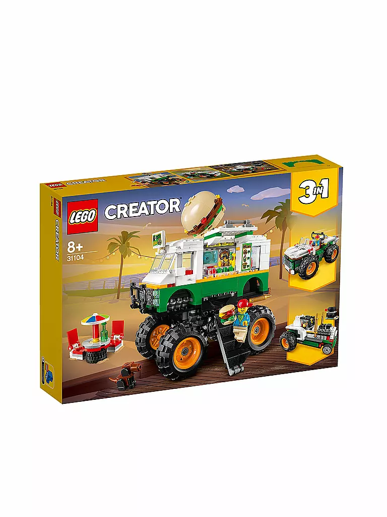 LEGO | Creator - Burger-Monster-Truck 31104 | keine Farbe