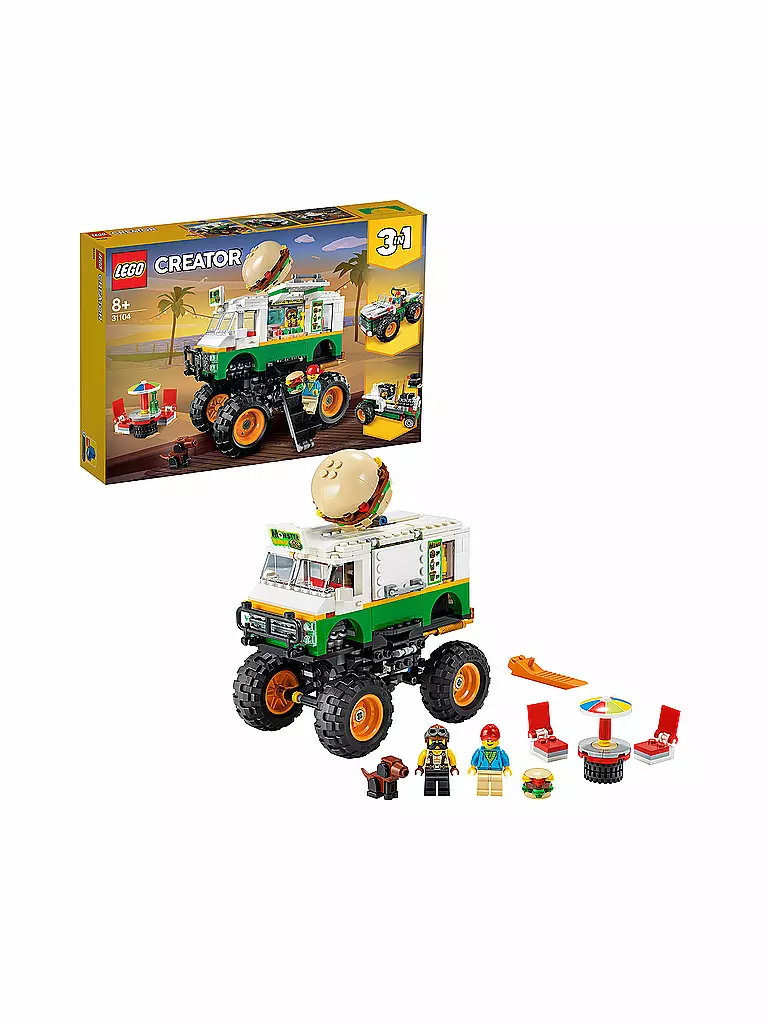 LEGO | Creator - Burger-Monster-Truck 31104 | keine Farbe