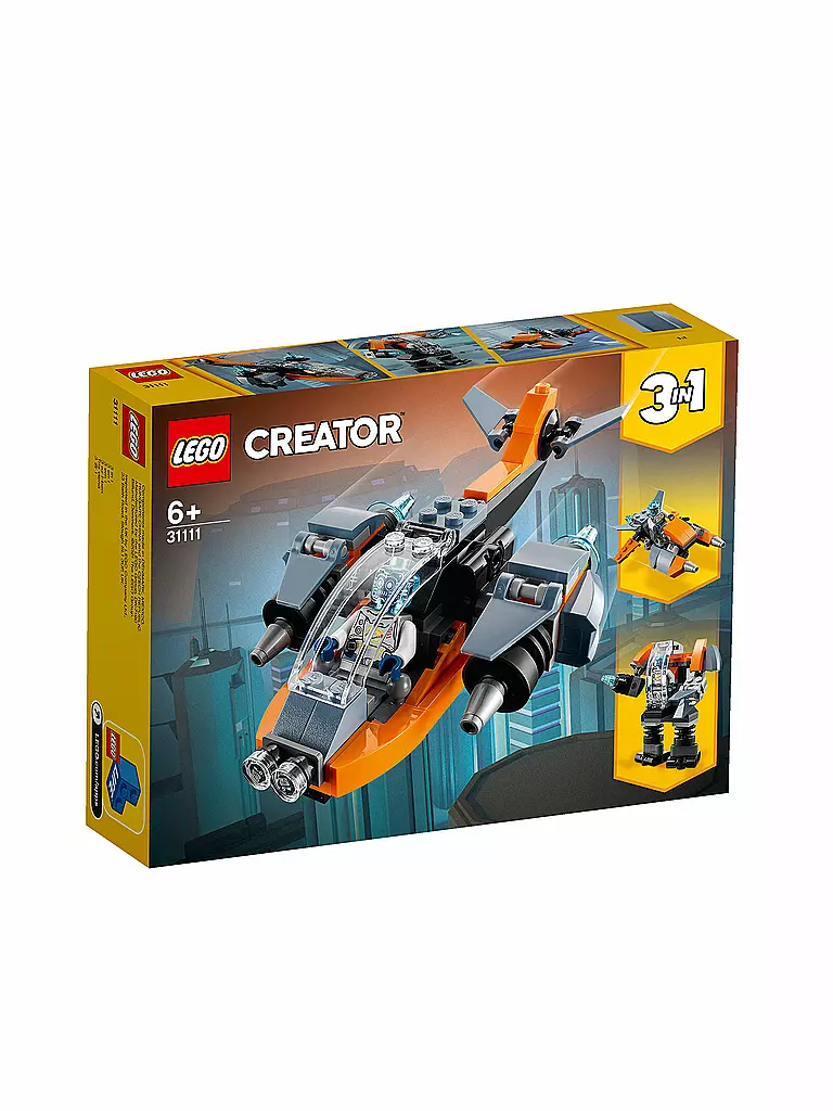 LEGO | Creator - Cyber-Drohne 31111 | keine Farbe