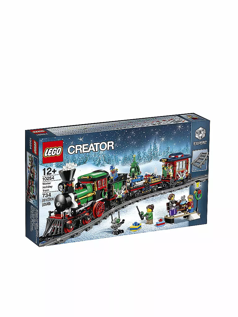 LEGO | Creator - Festlicher Weihnachtszug 10254 | transparent