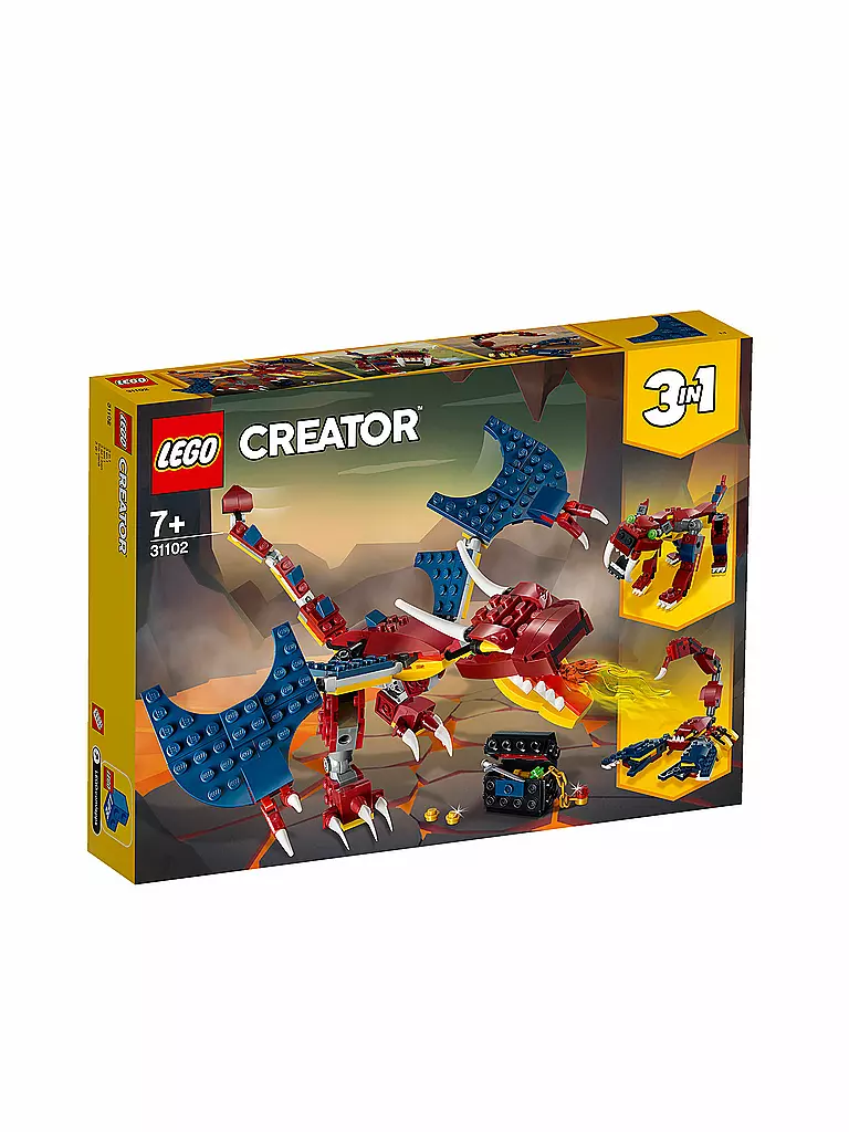 LEGO | Creator - Feuerdrache 31102 | keine Farbe