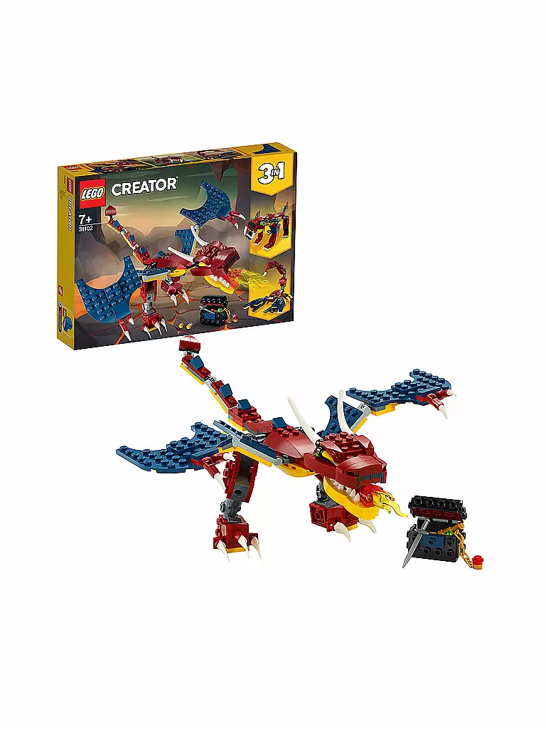 LEGO | Creator - Feuerdrache 31102 | keine Farbe