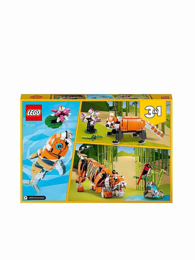 LEGO | Creator - Majestätischer Tiger 31129 | keine Farbe