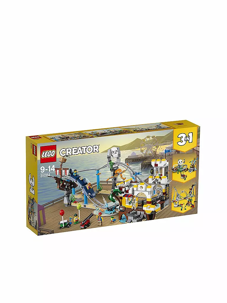 LEGO | Creator - Piraten-Achterbahn 31084 | transparent