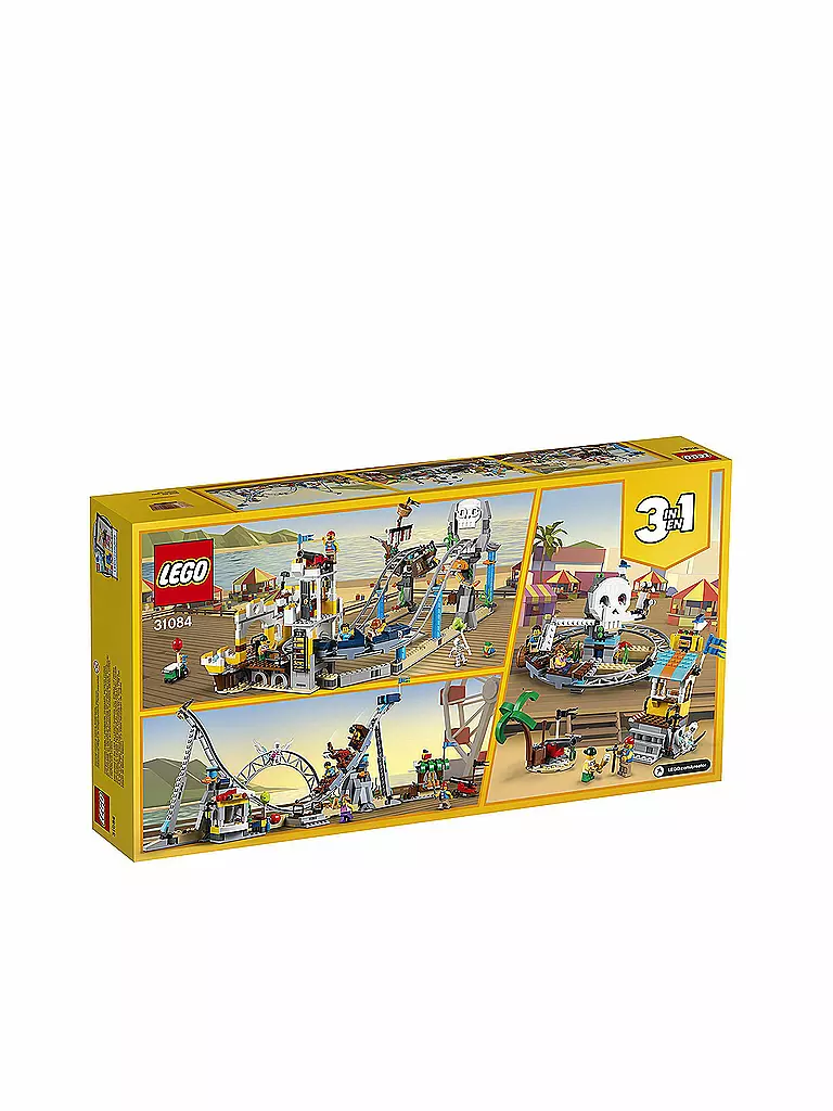 LEGO | Creator - Piraten-Achterbahn 31084 | transparent