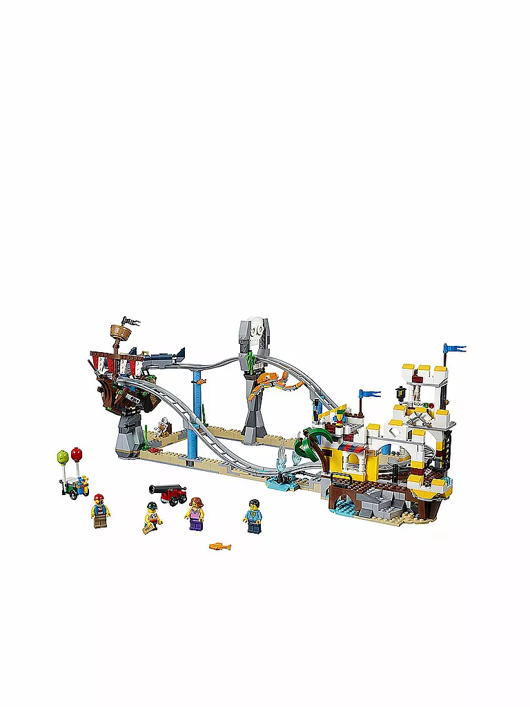 LEGO | Creator - Piraten-Achterbahn 31084 | transparent