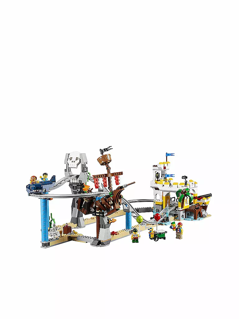 LEGO | Creator - Piraten-Achterbahn 31084 | transparent