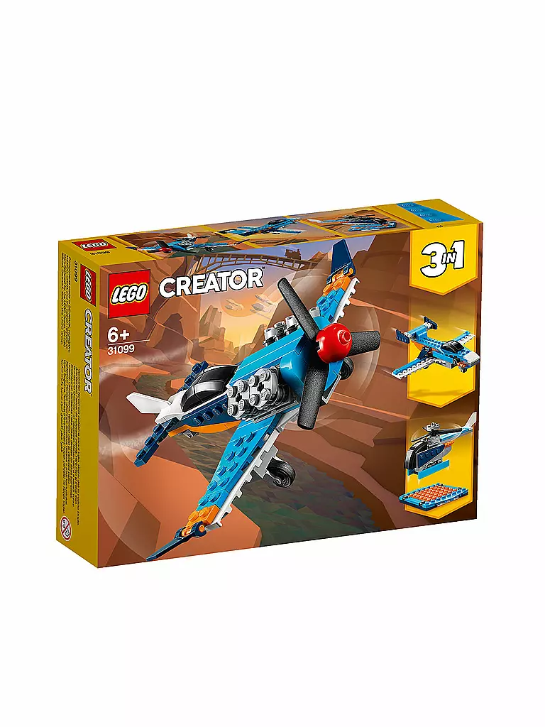 LEGO | Creator - Propellerflugzeug 31099 | keine Farbe