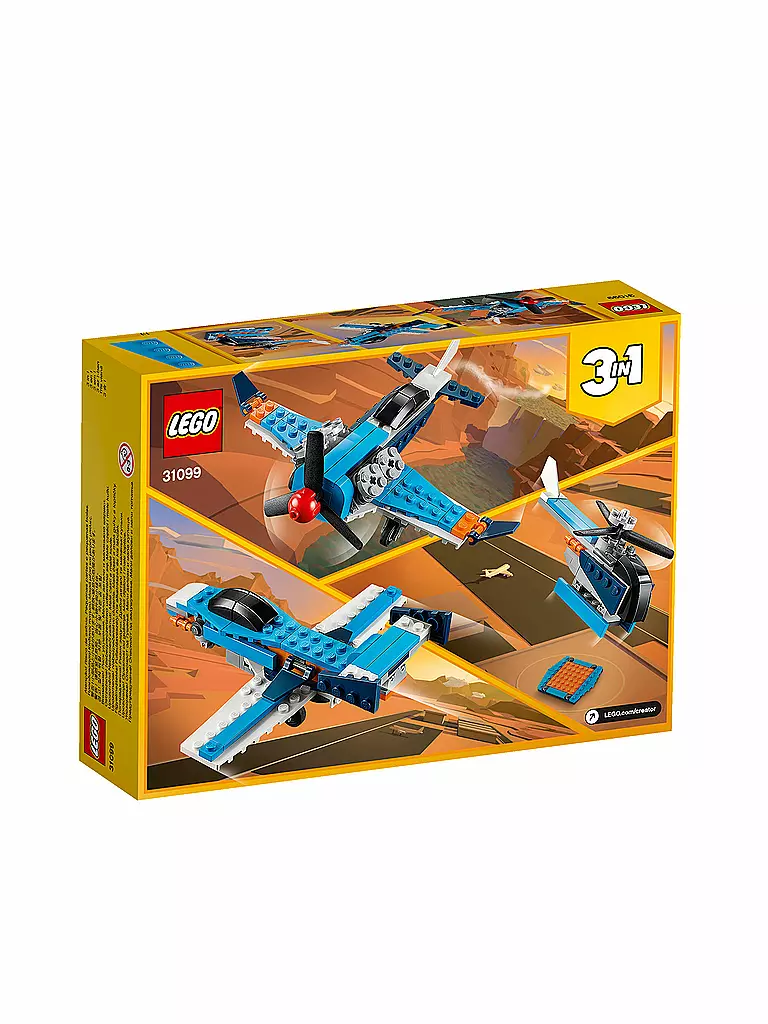 LEGO | Creator - Propellerflugzeug 31099 | keine Farbe