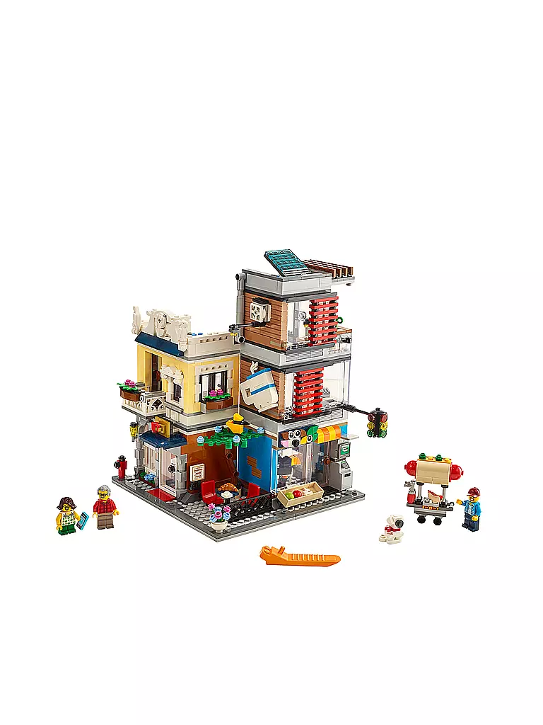 LEGO | Creator - Stadthaus mit Zoohandlung und Cafe 31097 | 