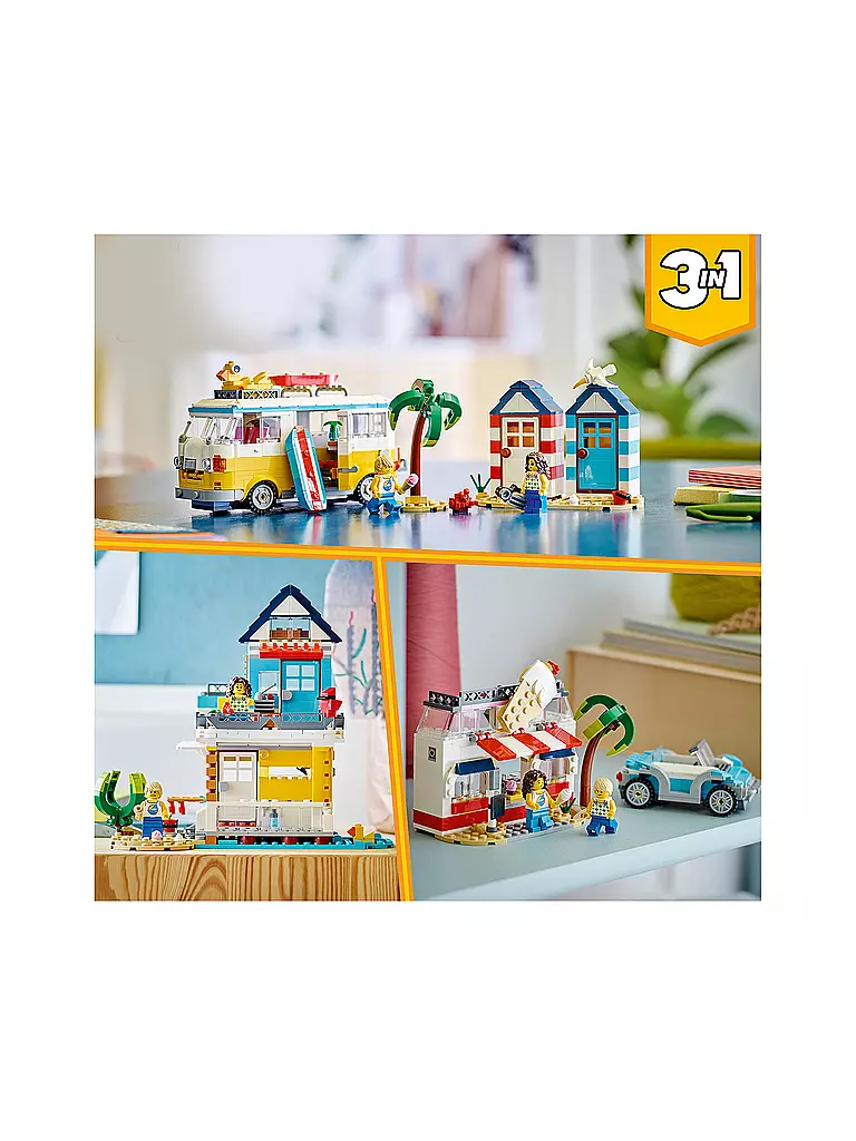 LEGO | Creator - Strandcampingbus 31138 | keine Farbe