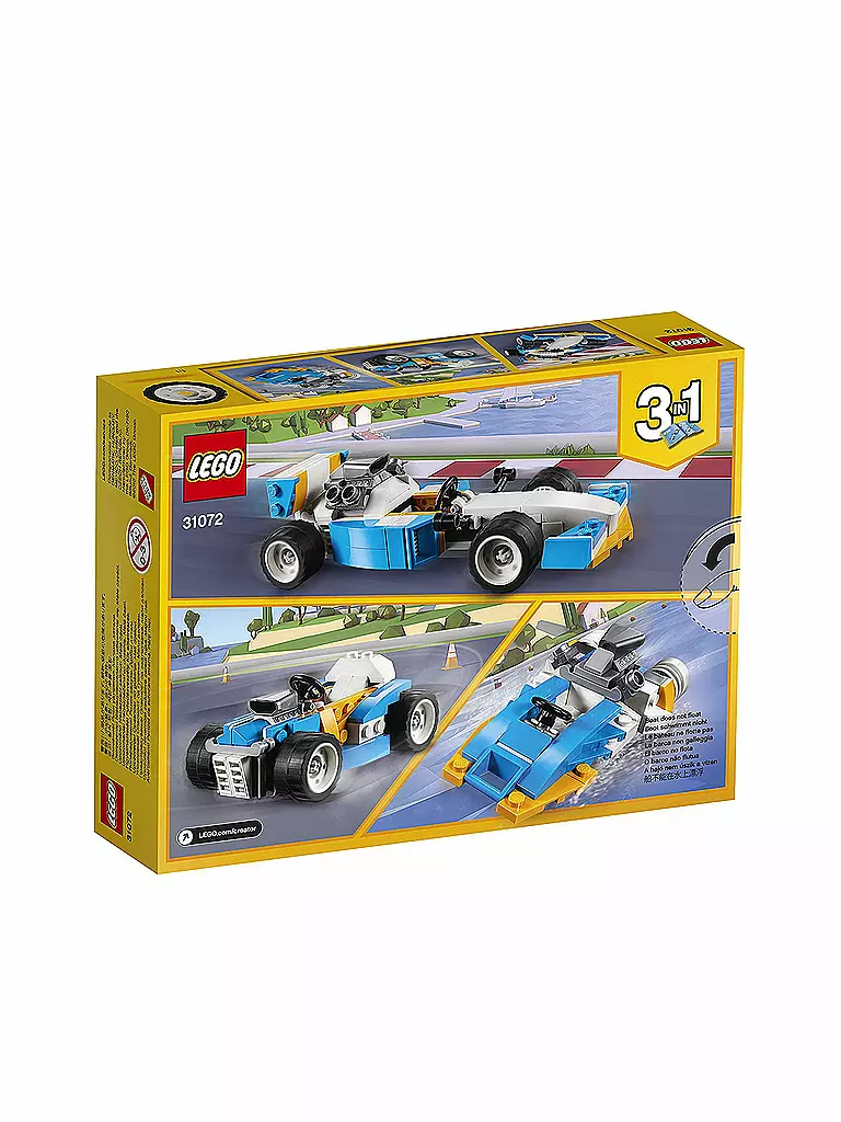 LEGO | Creator - Ultimative Motor Power 31072 | transparent