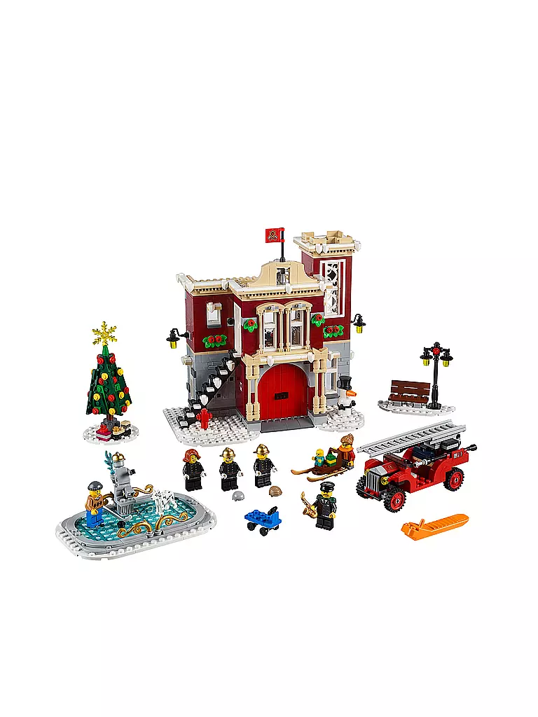 LEGO | Creator - Winterliche Feuerwache 10263 | transparent