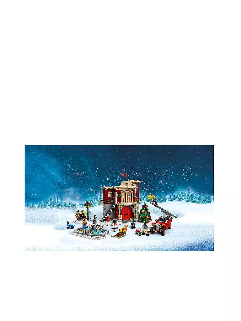 LEGO | Creator - Winterliche Feuerwache 10263 | transparent