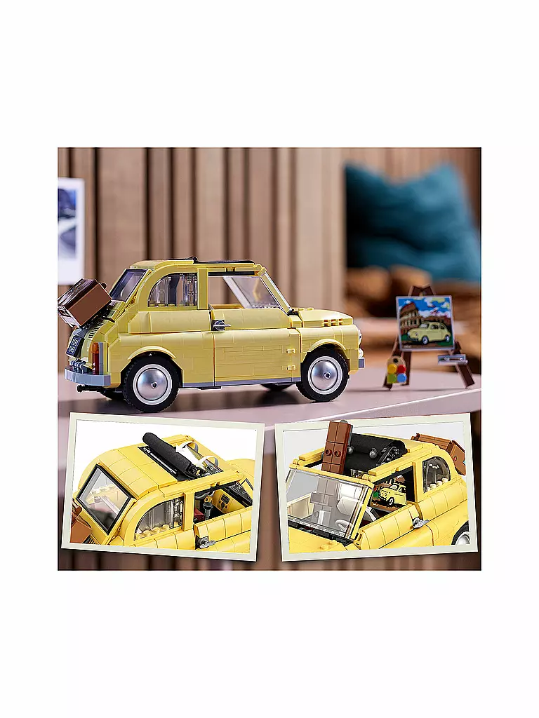 LEGO | Creator Expert Fiat 500 10271 | transparent