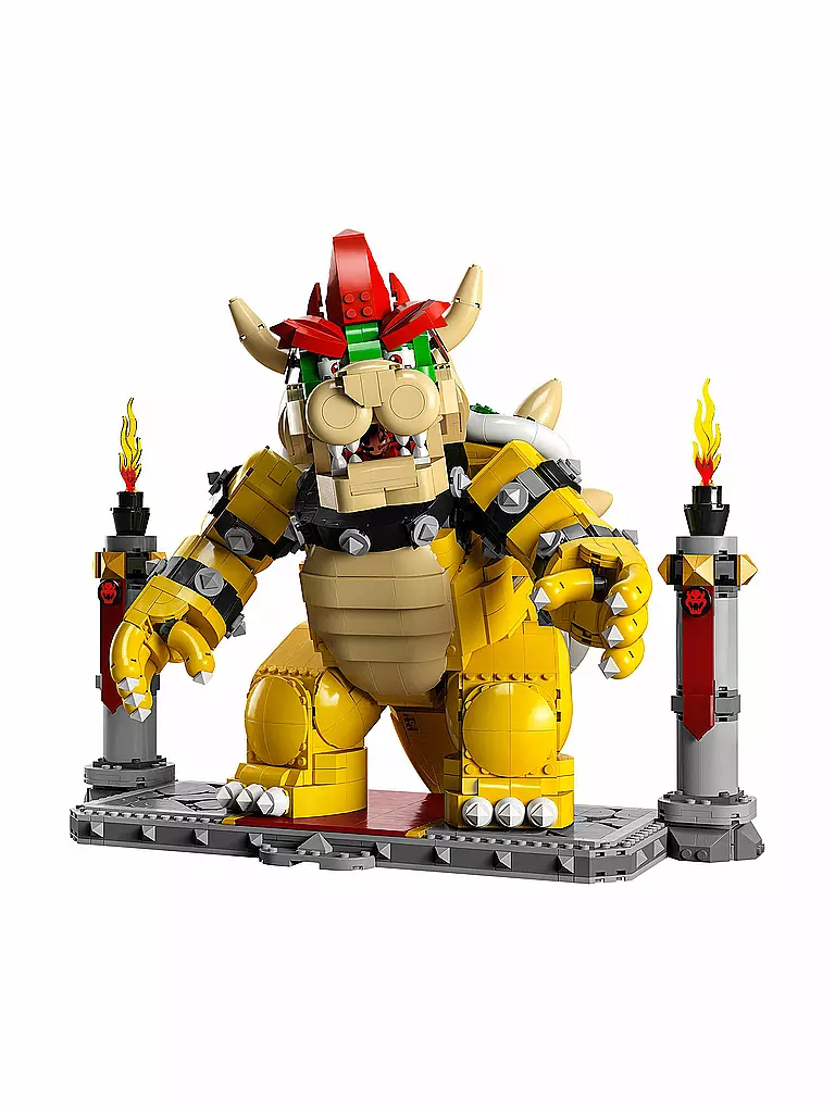 LEGO | Der mächtige Bowser Figur mit Feuerball Funktion 71411 | keine Farbe