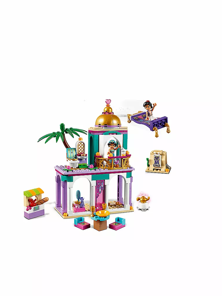 LEGO | Disney - Aladdins und Jasmins Palastabenteuer  41161 | transparent